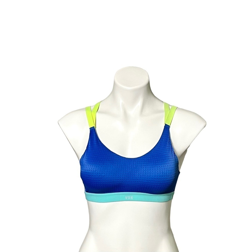 Victoria’s Secret Sports Bra Size 32B Blue/Green